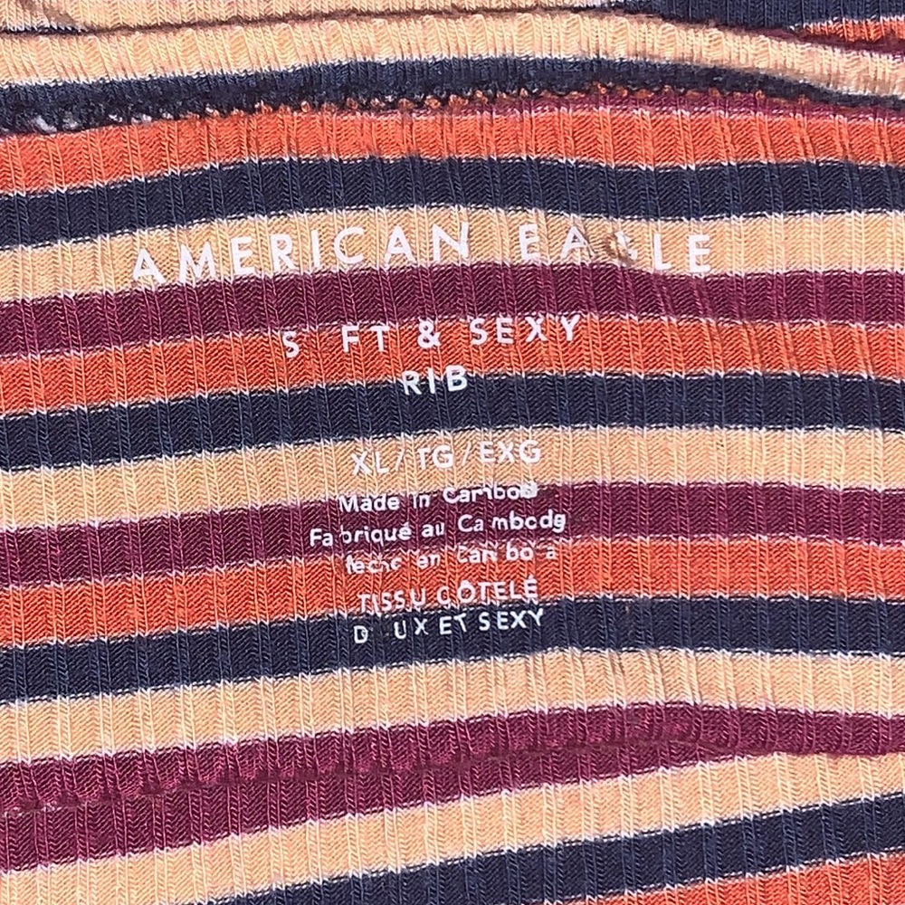 AEO Ribbed Tank Top - Picture 4 of 4